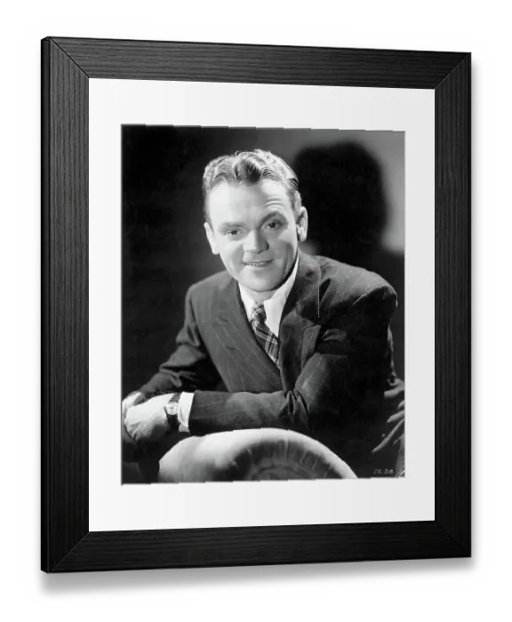 Framed Print : Portrait Of Actor James Cagney Framed Print : Portrait Of Actor James Cagney