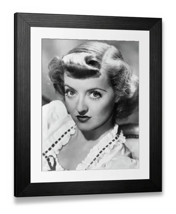 Framed Print : Bette Davis Framed Print : Bette Davis