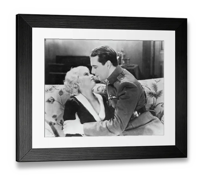 Framed Print : Entertainers Jean Harlow and Ben Lyons in Hell's Angeles Framed Print : Entertainers Jean Harlow and Ben Lyons in Hell's Angeles