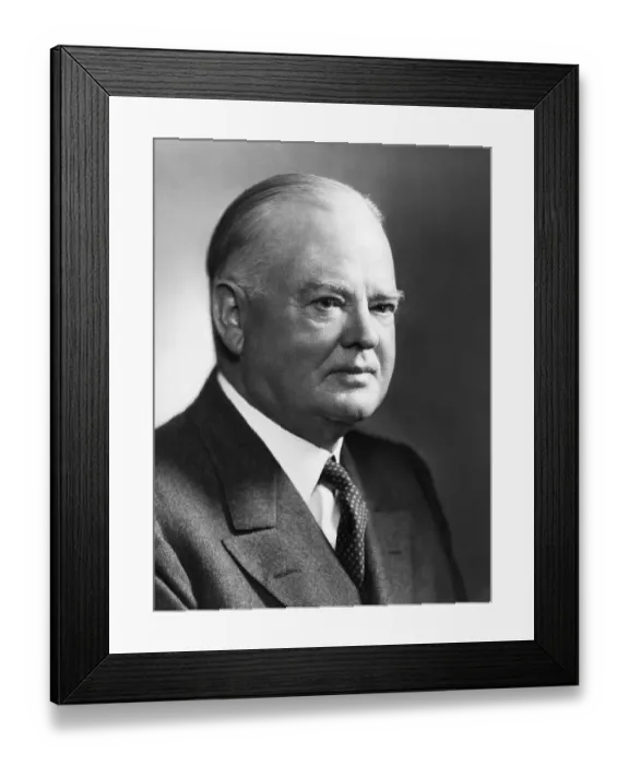 Framed Print : President Hoover Framed Print : President Hoover