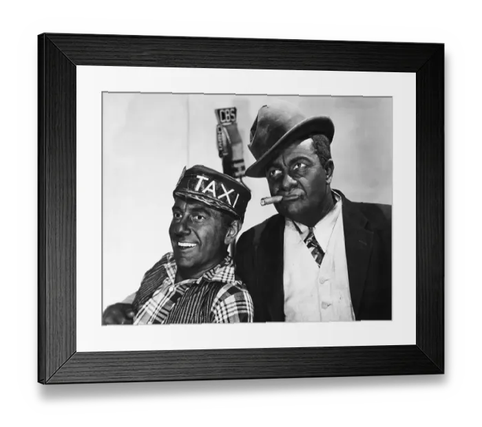 Framed Print : Amos N Andy, as Portrayed by Correll And Gosden Framed Print : Amos N Andy, as Portrayed by Correll And Gosden