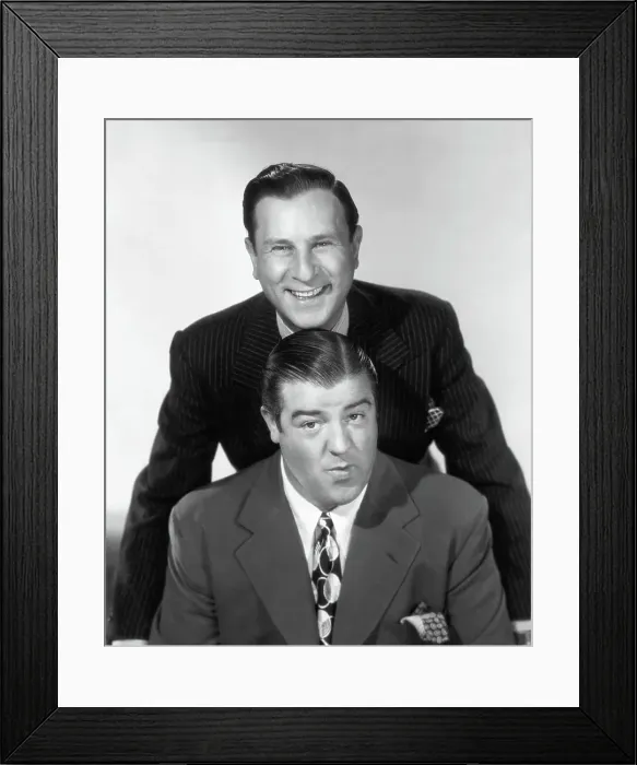 Framed Print : Abbot And Costello Framed Print : Abbot And Costello