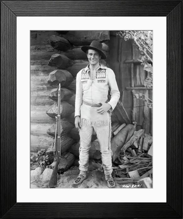 Framed Print : John Wayne in Costume for The Big Trail Framed Print : John Wayne in Costume for The Big Trail