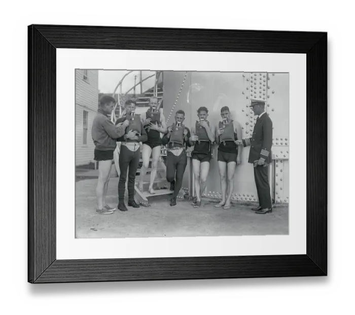 Framed Print : Charles Momsen and Wilson Brown Framed Print : Charles Momsen and Wilson Brown