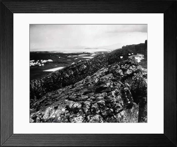 Framed Print : View of Thingvellir, Iceland Framed Print : View of Thingvellir, Iceland