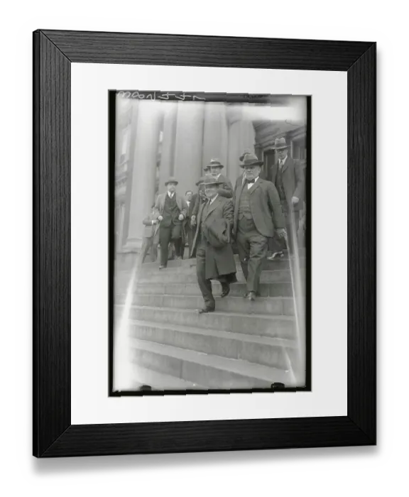 Framed Print : Jurors Leaving Courthouse Framed Print : Jurors Leaving Courthouse