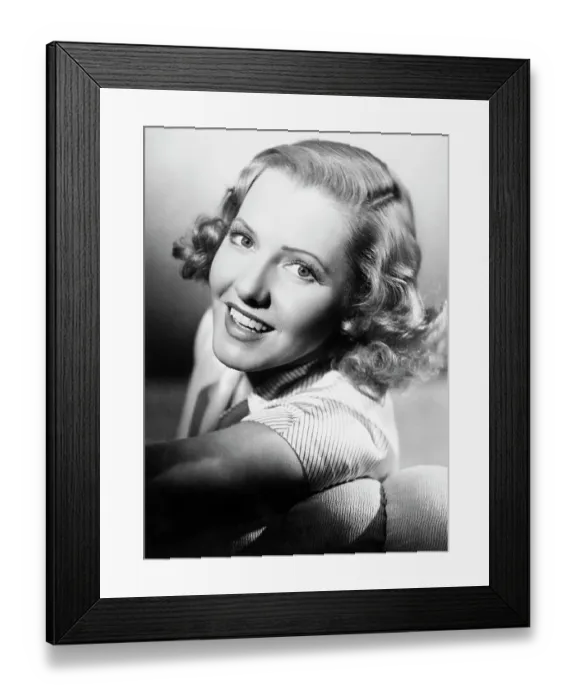 Framed Print : Actress Jean Arthur Framed Print : Actress Jean Arthur