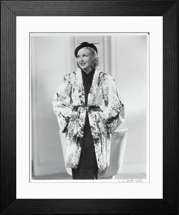 Framed Print : Portrait of Ginger Rogers Framed Print : Portrait of Ginger Rogers