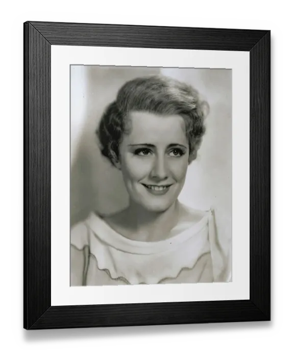 Framed Print : Portrait of Movie Actress Irene Dunne Framed Print : Portrait of Movie Actress Irene Dunne