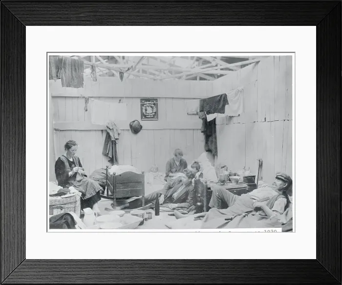 Framed Print : German Workers Inside Their Domain Framed Print : German Workers Inside Their Domain