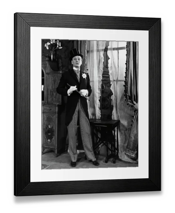 Framed Print : John Gielgud in Top Hat and Tails Framed Print : John Gielgud in Top Hat and Tails