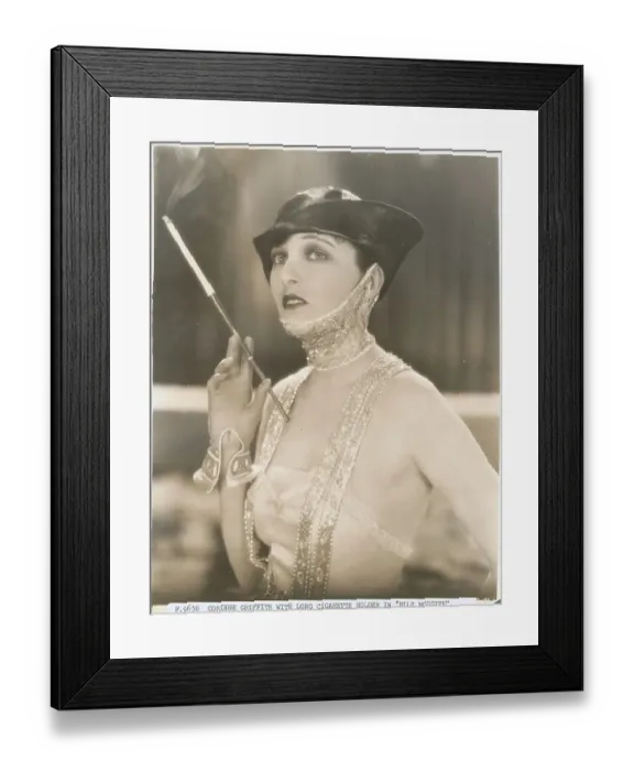 Framed Print : Actress Corrine Griffith Posing in Mlle Modiste Framed Print : Actress Corrine Griffith Posing in Mlle Modiste