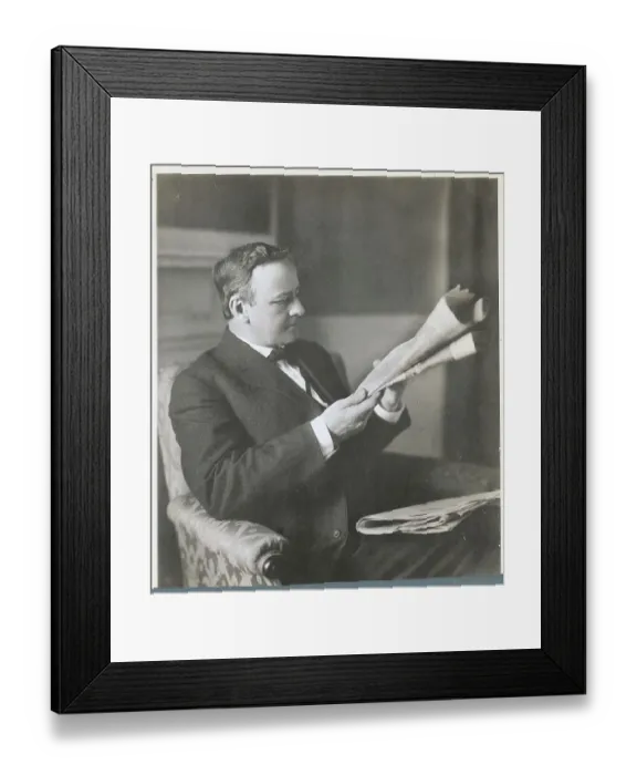 Framed Print : Portrait of American Newspaperman and Statesman Josephus Daniels Framed Print : Portrait of American Newspaperman and Statesman Josephus Daniels