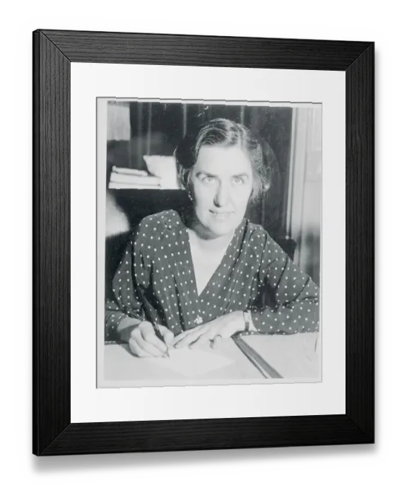 Framed Print : Portrait of Marguerite Missy LeHand Framed Print : Portrait of Marguerite Missy LeHand