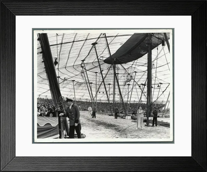 Framed Print : Interior of Circus Tent Framed Print : Interior of Circus Tent
