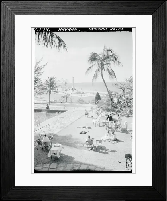 Framed Print : Lodgers at Swimming Pool Area Framed Print : Lodgers at Swimming Pool Area