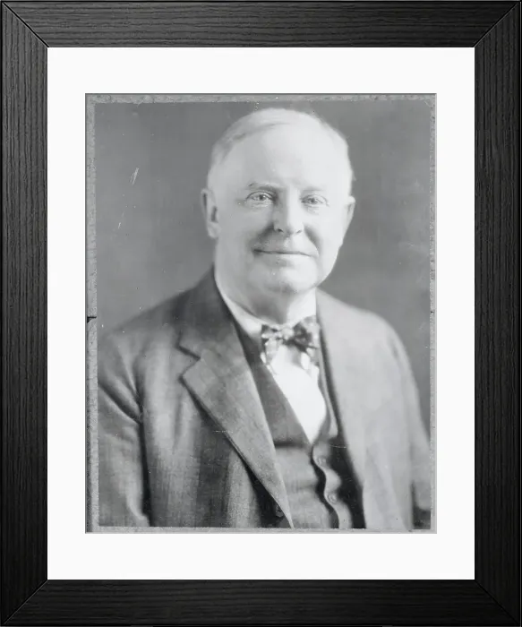 Framed Print : Amiable Portrait of Publisher William Allen White Framed Print : Amiable Portrait of Publisher William Allen White