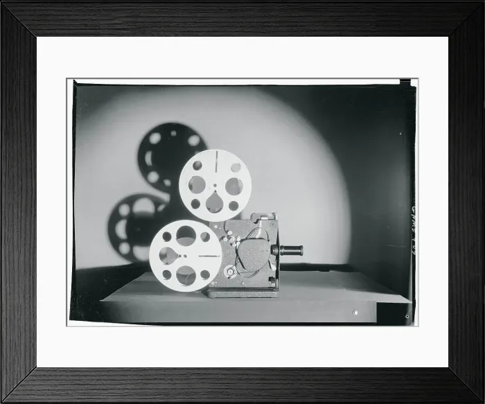 Framed Print : Early Motion Picture Projector Framed Print : Early Motion Picture Projector