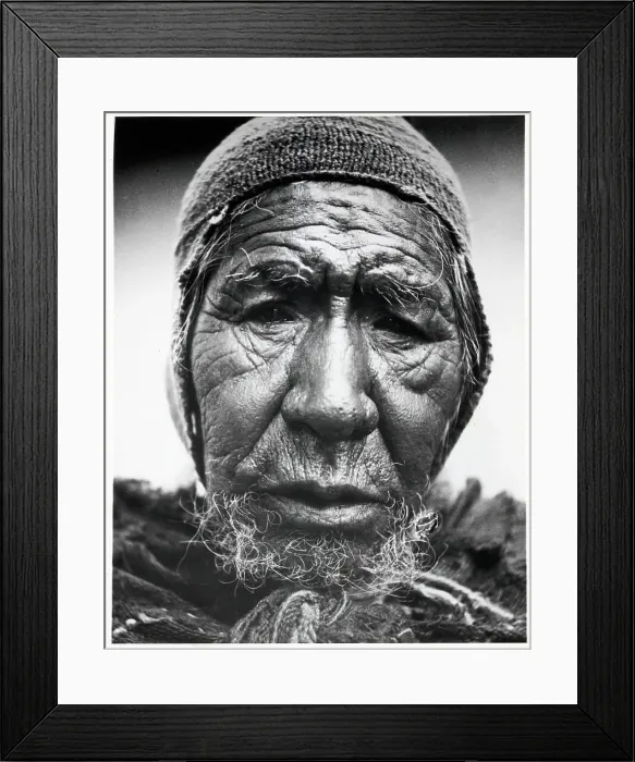 Framed Print : Elderly Bolivian Man Framed Print : Elderly Bolivian Man