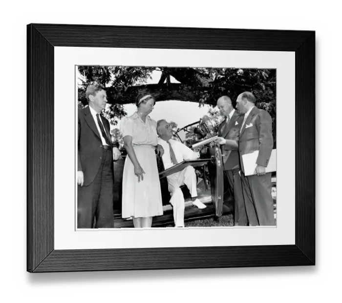 Framed Print : Franklin Delano Roosevelt Library Donation Framed Print : Franklin Delano Roosevelt Library Donation