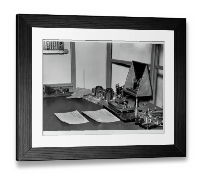 Framed Print : Telegraph Machine at White House Framed Print : Telegraph Machine at White House