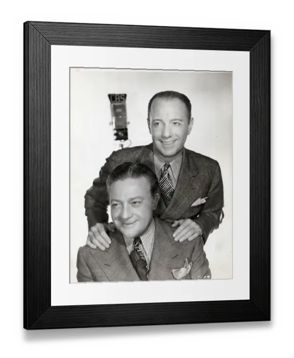 Framed Print : Performers of Amos and Andy Framed Print : Performers of Amos and Andy