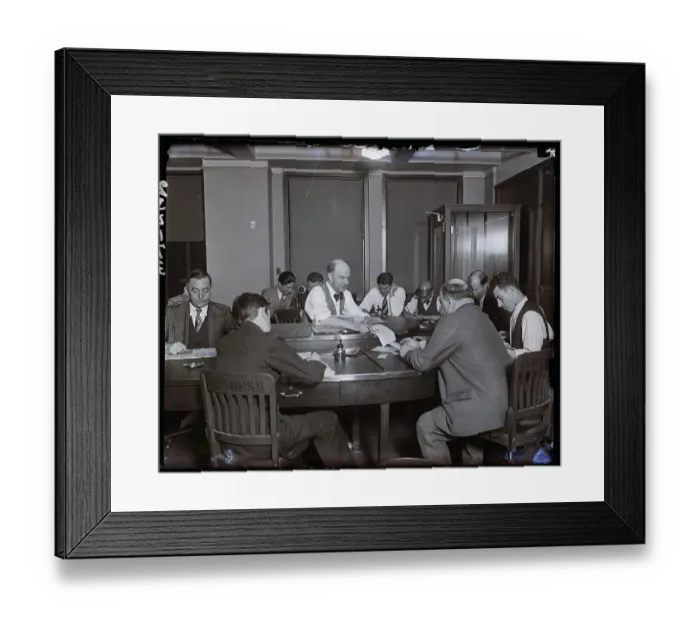 Framed Print : Daily News Copy Desk Framed Print : Daily News Copy Desk