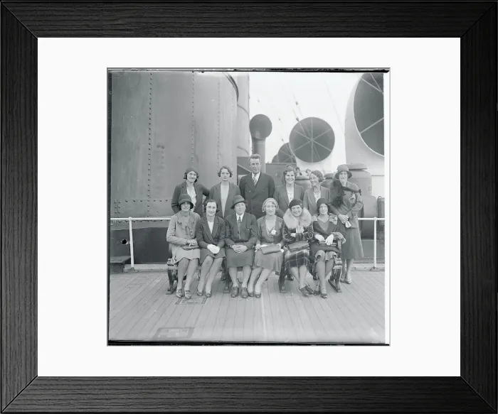 Framed Print : Portrait of the American Women's Golf Team Framed Print : Portrait of the American Women's Golf Team