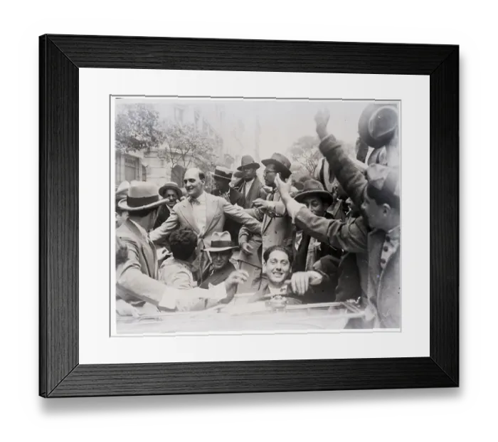 Framed Print : Mauricio Laceinda Celebrates Prison Release Framed Print : Mauricio Laceinda Celebrates Prison Release