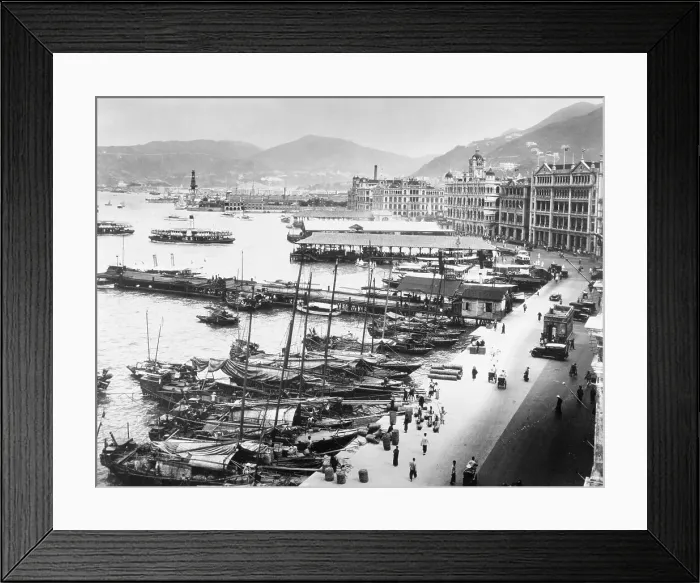 Framed Print : Hong Kong Harbor Framed Print : Hong Kong Harbor