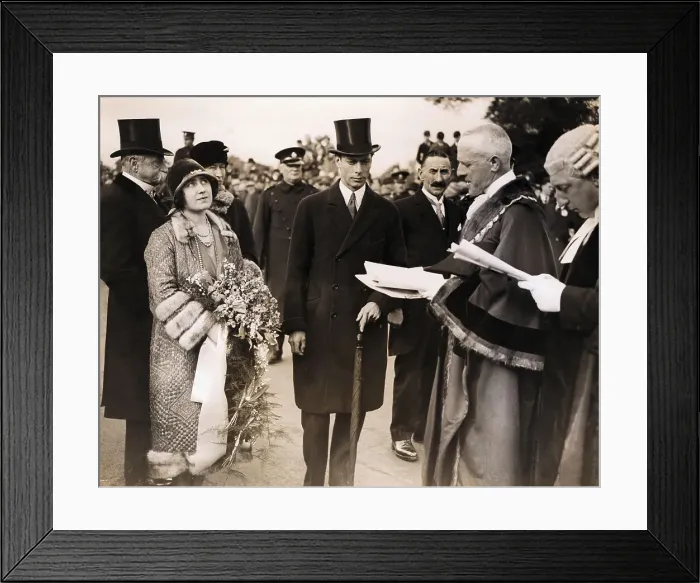 Framed Print : Duke and Duchess of York at New Charter Ceremonies Framed Print : Duke and Duchess of York at New Charter Ceremonies