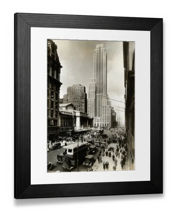 Framed Print : View of New York City Framed Print : View of New York City
