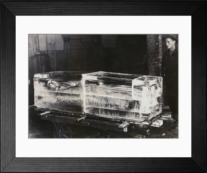 Framed Print : Human Iceberg