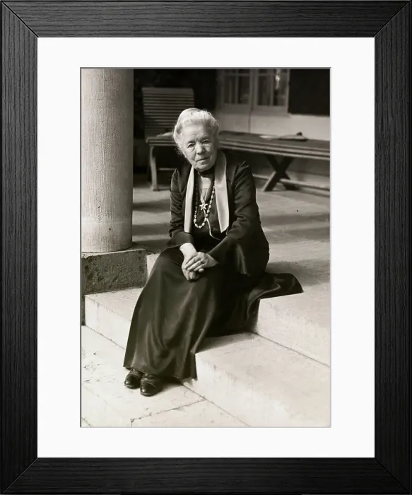 Framed Print : Writer Selma Lagerlof Framed Print : Writer Selma Lagerlof