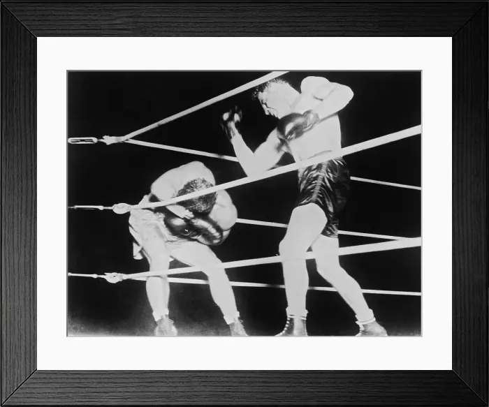 Framed Print : Max Baer v. Frankie Campbell Framed Print : Max Baer v. Frankie Campbell