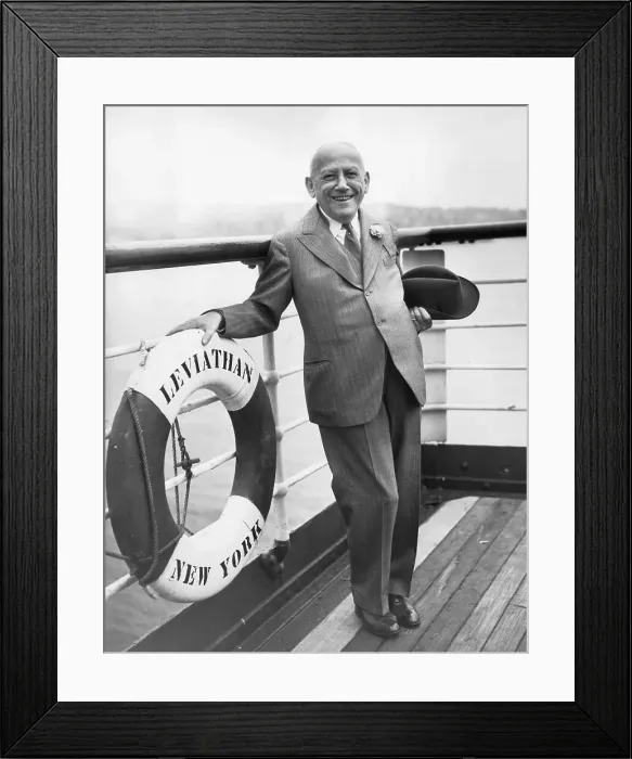 Framed Print : Carl Laemmle, President of Universal Pictures