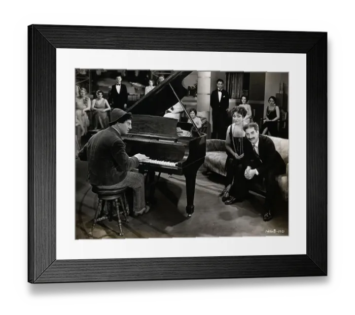 Framed Print : Chico and Groucho Marx in Animal Crackers Framed Print : Chico and Groucho Marx in Animal Crackers