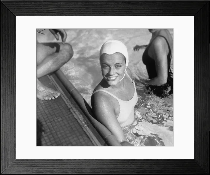 Framed Print : Olympic Swimmer Eleanor Holm Framed Print : Olympic Swimmer Eleanor Holm