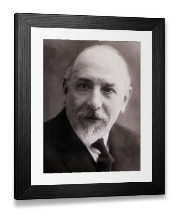 Framed Print : Author Luigi Pirandello