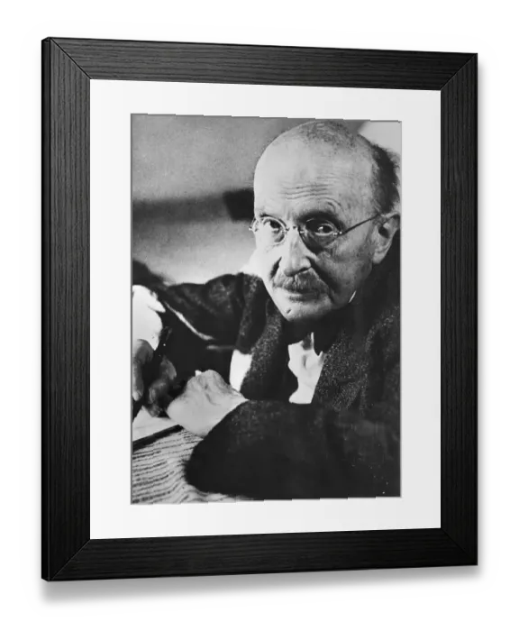 Framed Print : German Physicist Max Planck Framed Print : German Physicist Max Planck