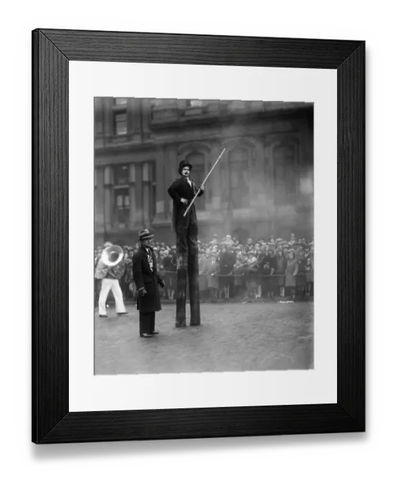 Framed Print : Performer on stilts Framed Print : Performer on stilts