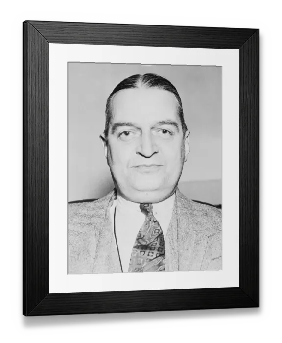 Framed Print : Judge Joseph Force Crater Framed Print : Judge Joseph Force Crater