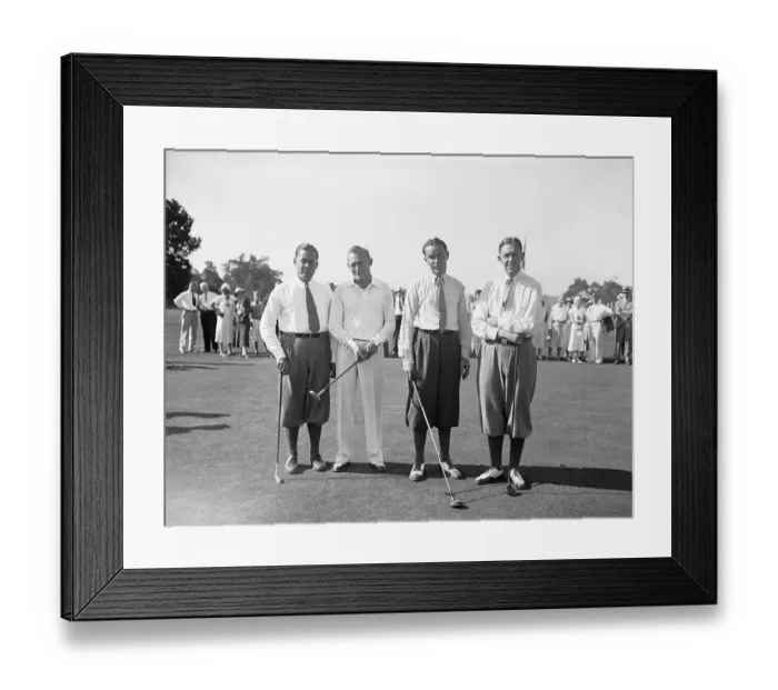 Framed Print : Bobby Jones and Francis Ouimet Framed Print : Bobby Jones and Francis Ouimet