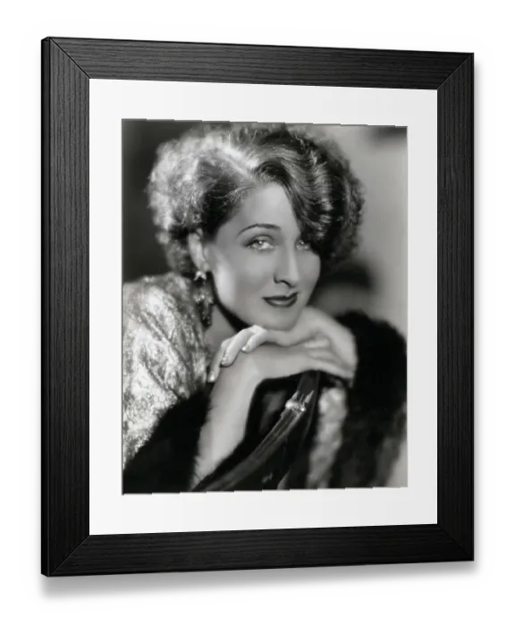 Framed Print : Norma Shearer Framed Print : Norma Shearer