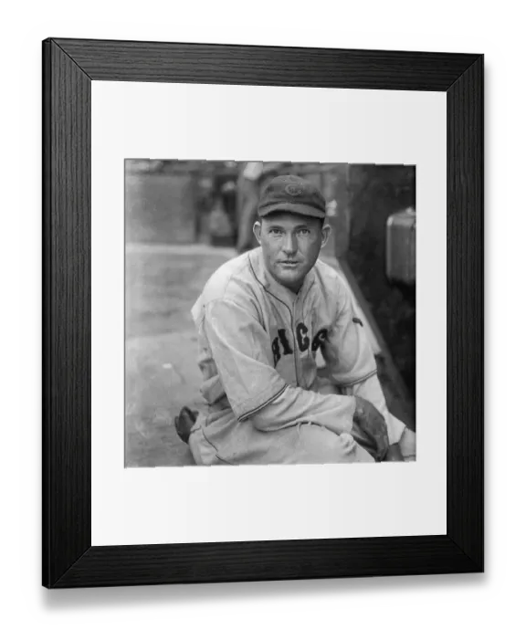 Framed Print : Rogers Hornsby of Chicago Cubs Framed Print : Rogers Hornsby of Chicago Cubs