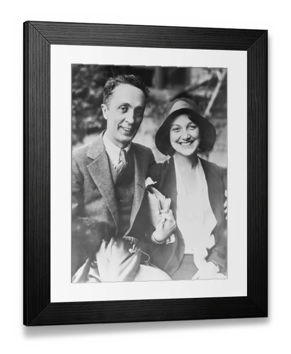 Framed Print : Norman Rockwell and Mary Barstow Framed Print : Norman Rockwell and Mary Barstow