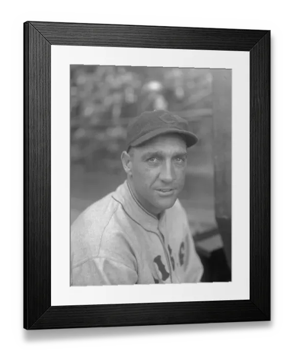Framed Print : Portrait of George Kelly of Chicago Cubs Framed Print : Portrait of George Kelly of Chicago Cubs