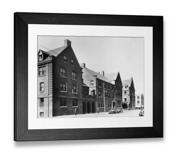 Framed Print : Exterior of Hull House Framed Print : Exterior of Hull House