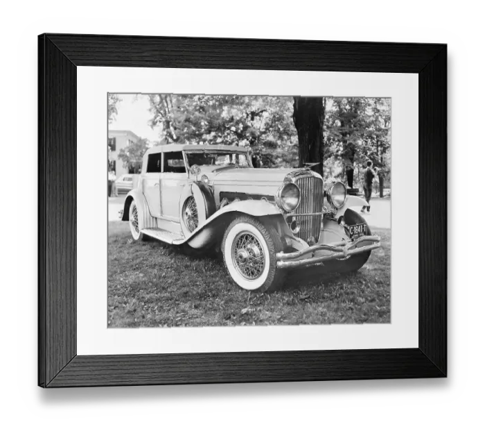 Framed Print : Duesenberg J Brunn Riviera Phaeton Automobile Framed Print : Duesenberg J Brunn Riviera Phaeton Automobile