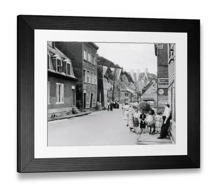 Framed Print : Small Town Street Framed Print : Small Town Street
